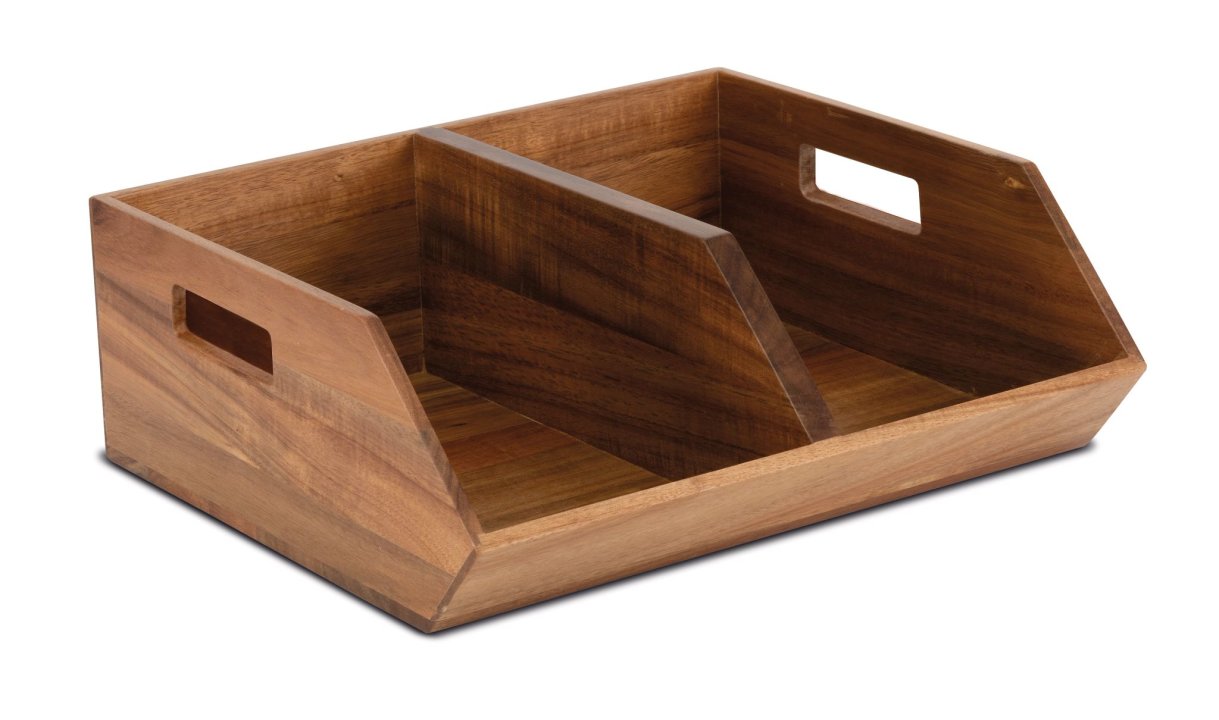 Nova Large double Stackable Wooden Box 35 x 31 cm