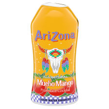 AriZona Mucho Mango Fruit Juice Cocktail Naturally Flavored Liquid Water Enhancer, 1.62 fl oz Bottle