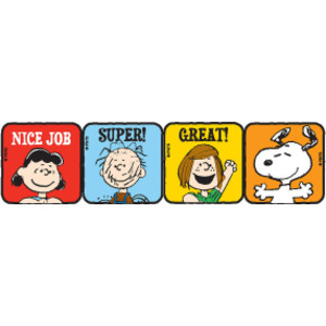 Peanuts&reg; Motivational Theme Stickers, Pack of 120
