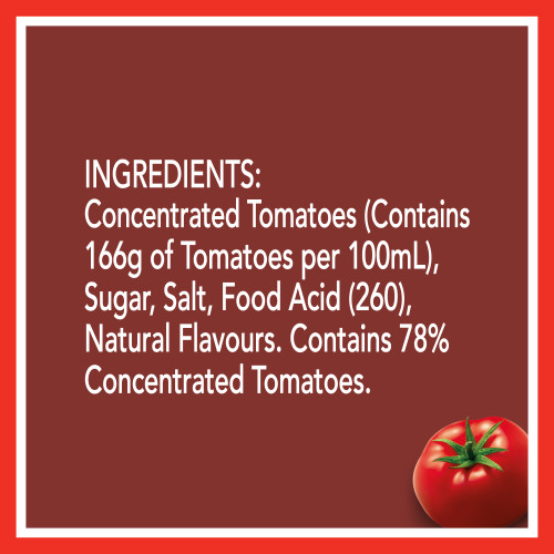  Heinz® Big Red® Tomato Sauce 4L 