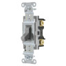 Toggle Switch 2-Pole 20A 120/277VAC Gray