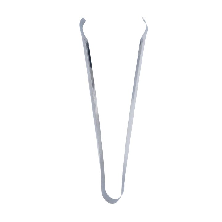 12-inch economy stainless steel pom tongs