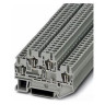 Multi-Level Terminal Block Spring-Cage Connection 500V 22A 28-12 AWG 5.2mm W Gray