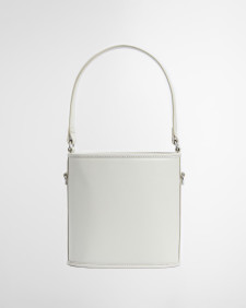 Laire Leather Bucket Bag Light Sand