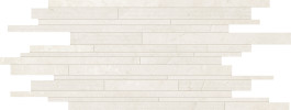 Piccadilly White 12×24 Linear Mix Decorative Tile Matte Rectified