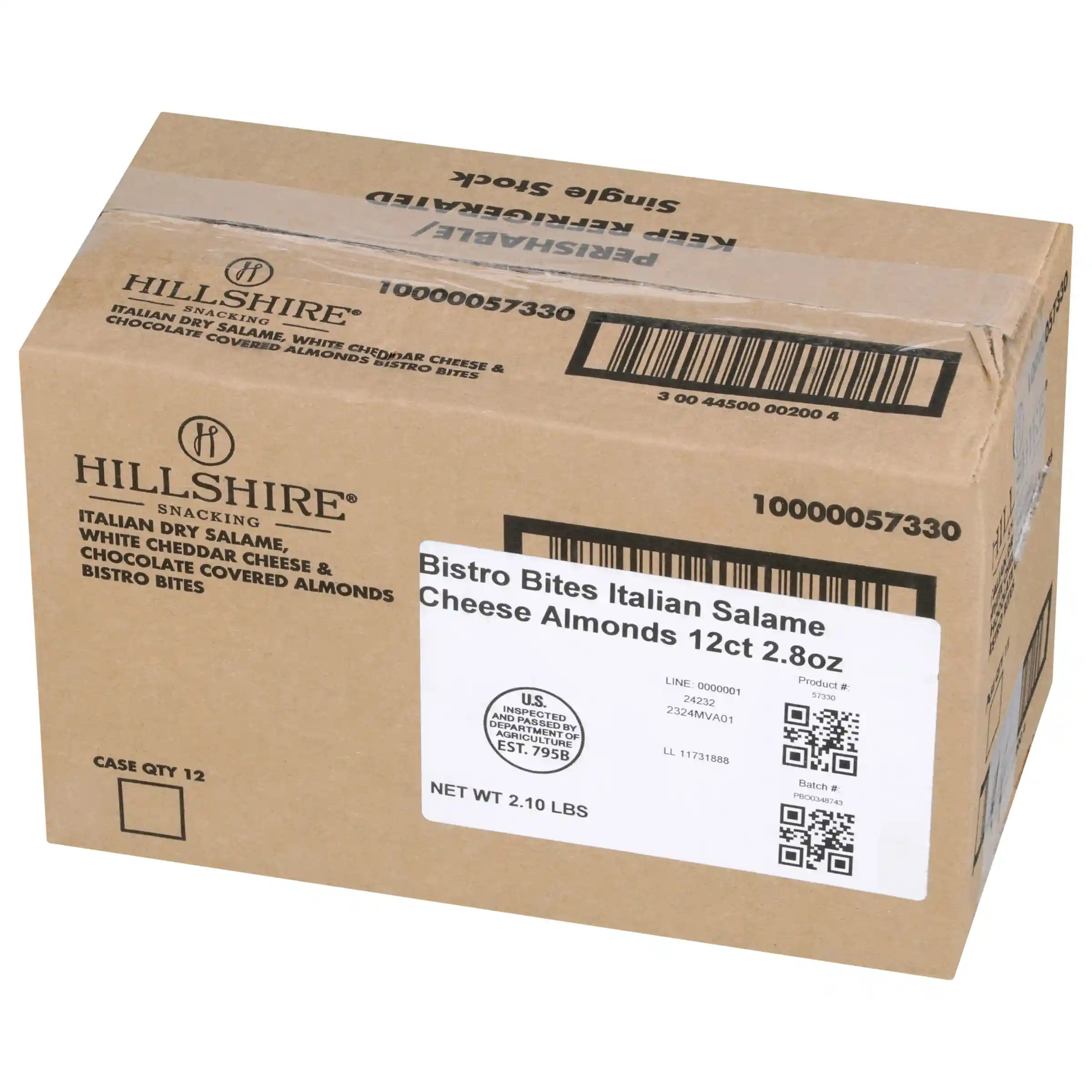 Hillshire® Snacking Bistro Bites Italian Dry Salame and Cheese, Single Serve_image_5