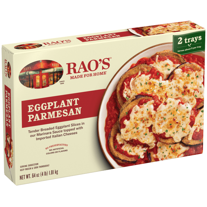Eggplant Parmesan Frozen Meal, 64 oz - Left angle Image
