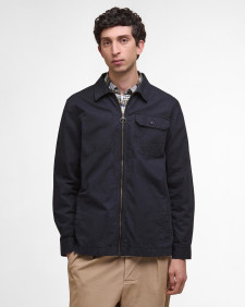 Harton Relaxed Overshirt Dark Navy