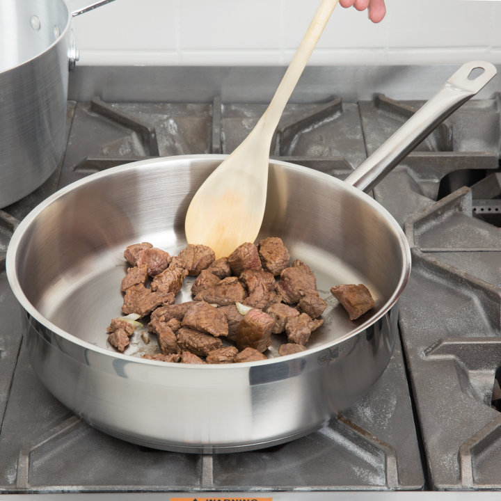 6-quart Optio™ sauté pan in natural finish