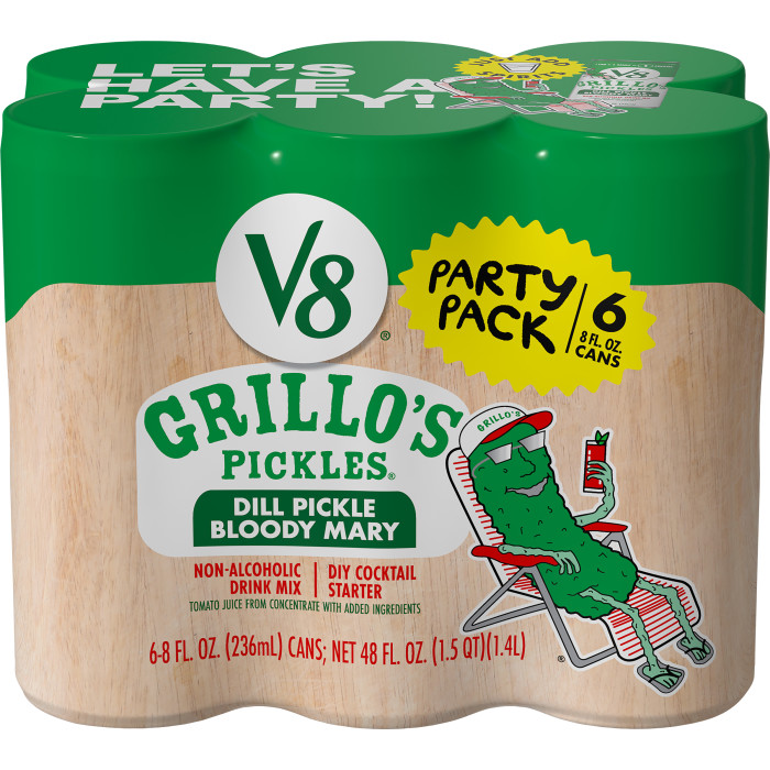 V8® Grillo’s® Pickles Dill Pickle Bloody Mary Mix