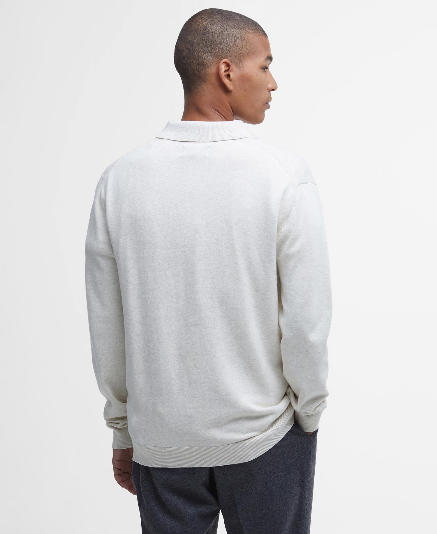 Bassington Knitted Polo Shirt image number 2