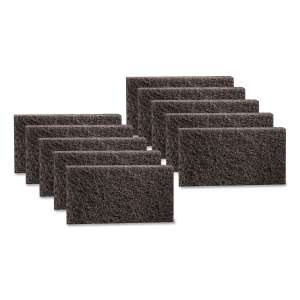 MIN70071312113, 3M, Doodlebug, Hi Pro Utility Pad 8550, Rectangle, 10"x4.62", Black