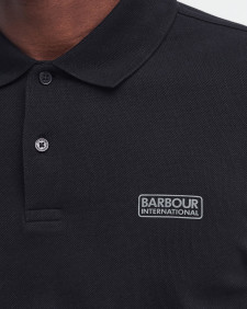 Polo Shirt Black-Pewter