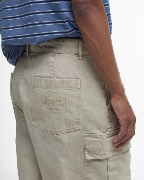 Deepdale Relaxed Cargo Trousers Vintage Khaki