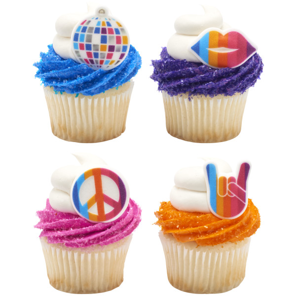 Bright Disco Assortment Dec-Ons® Decorations