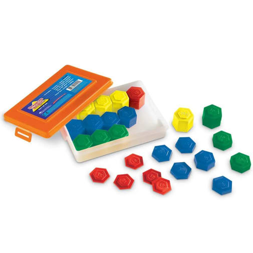 Hexagram Metric Weights - set of 54