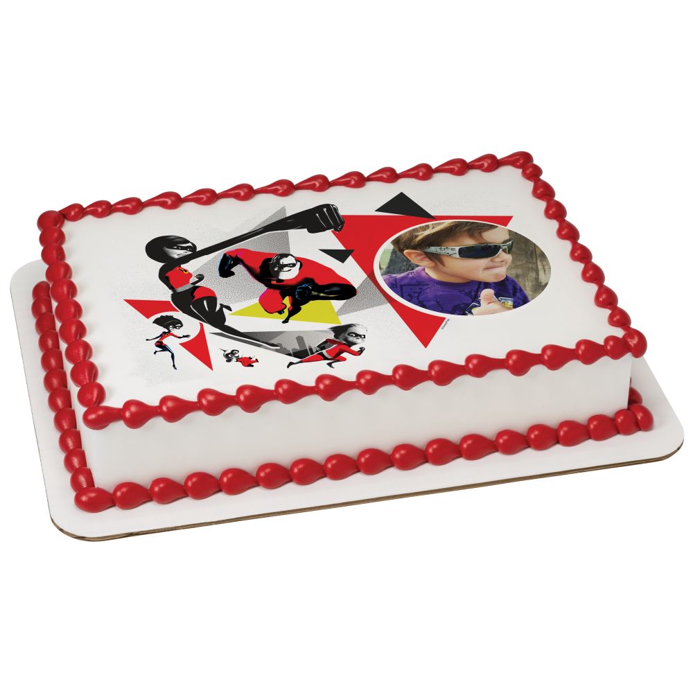 Image Cake Disney and Pixar's Incredibles 2 Family Hero Work