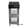 16-inch-wide 120-volt self-serve hot food display case