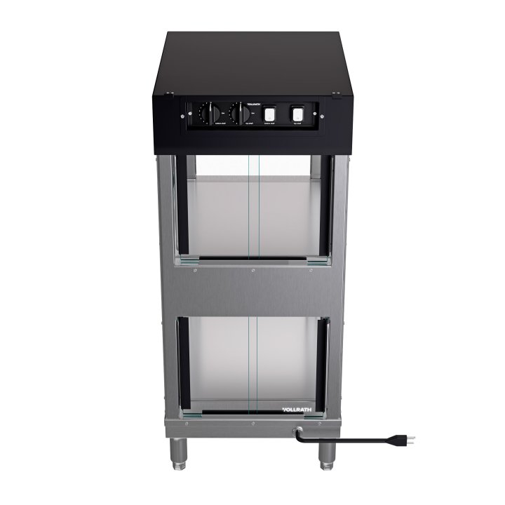 16-inch-wide 120-volt self-serve hot food display case