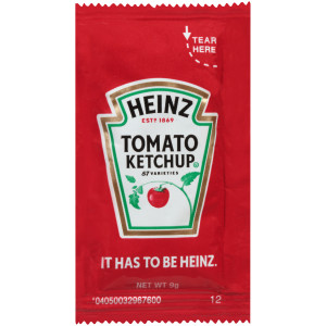 Heinz Tomato Ketchup, 200 ct Casepack image