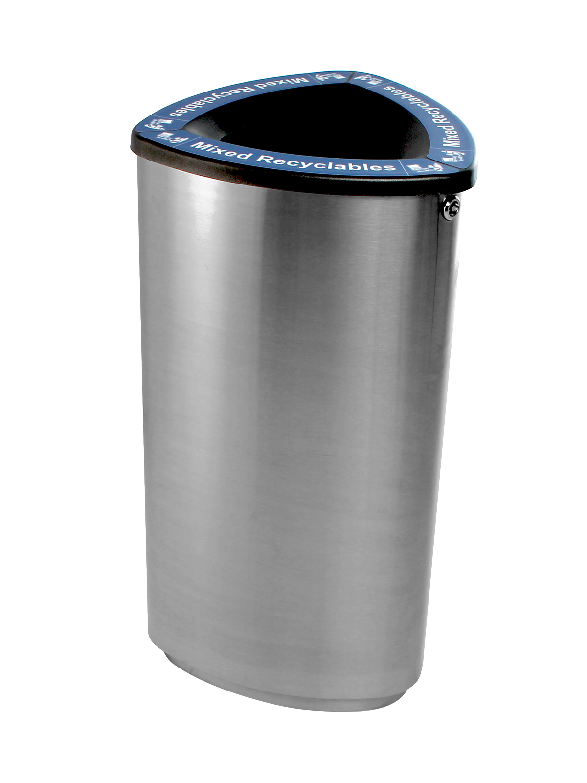 BOKA – Single – Kit – Mixed Recyclables – Full – Stainless Steel