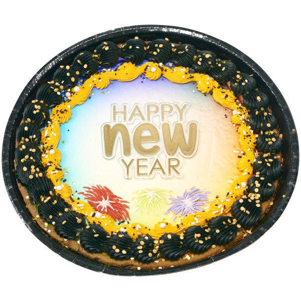 Happy New Year Metallic Layon