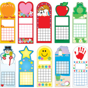 Personal Incentive Charts Seasonal Pack, 240 Charts