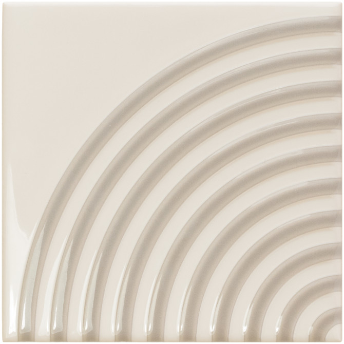 Twister Vapor & Greige 5×5 Twist Decorative Tile