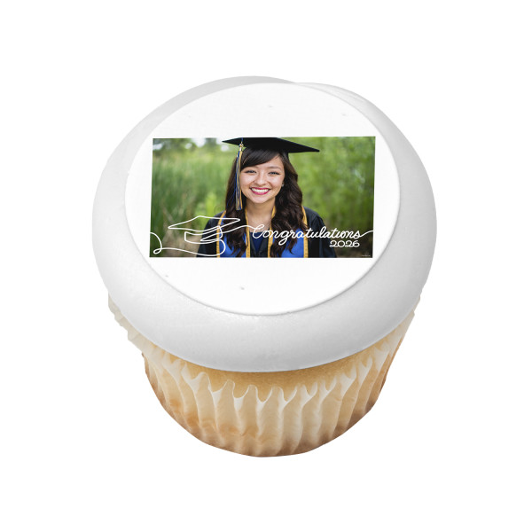 2026 Congratulations PhotoCake® Edible Image® Frame