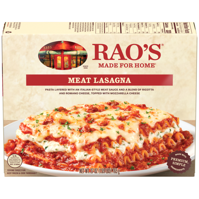Meat Lasagna Frozen Meal, 27 oz
