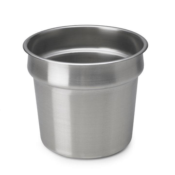 3-quart stainless steel inset