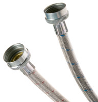 2 PK - Stainless Steel 4 ft Hoses &mdash; Model #: WX14X10005