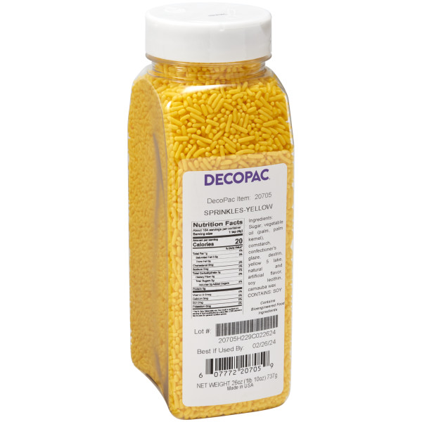 Yellow - Red 3 Free Sprinkles