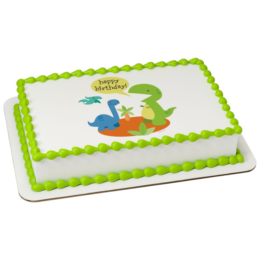 Image Cake Dino Birthday