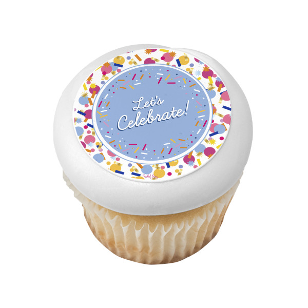 Packed Party Let's Celebrate PhotoCake® Edible Image®