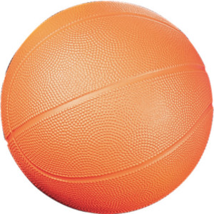 Coated High Density Foam Basketball, Size 3