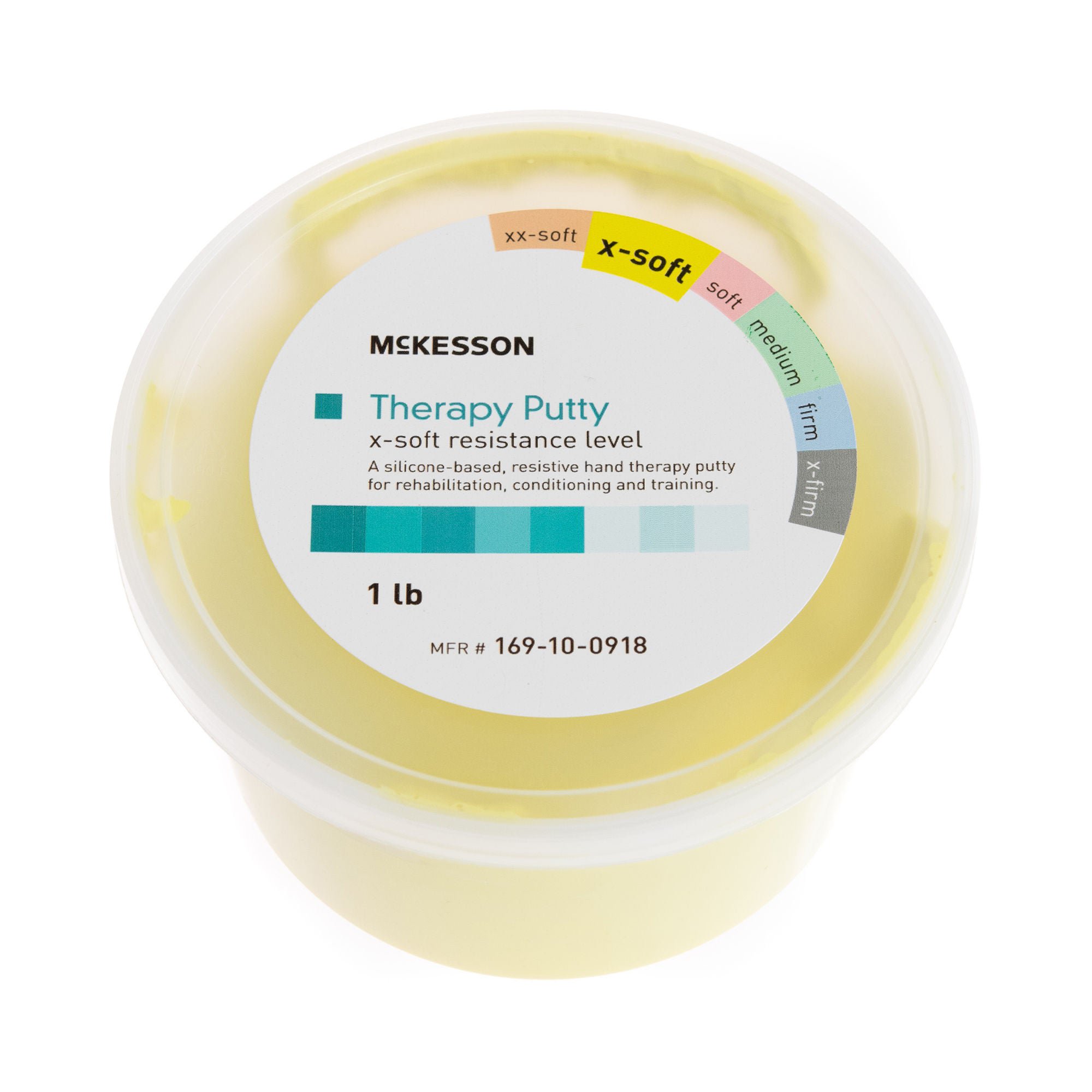 McKesson Therapy Putty, Yellow, Extra Soft, 1 lb.