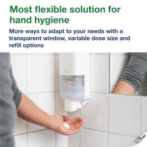 Tork, S4 Elevation, 1000ml, White, Manual Dispenser