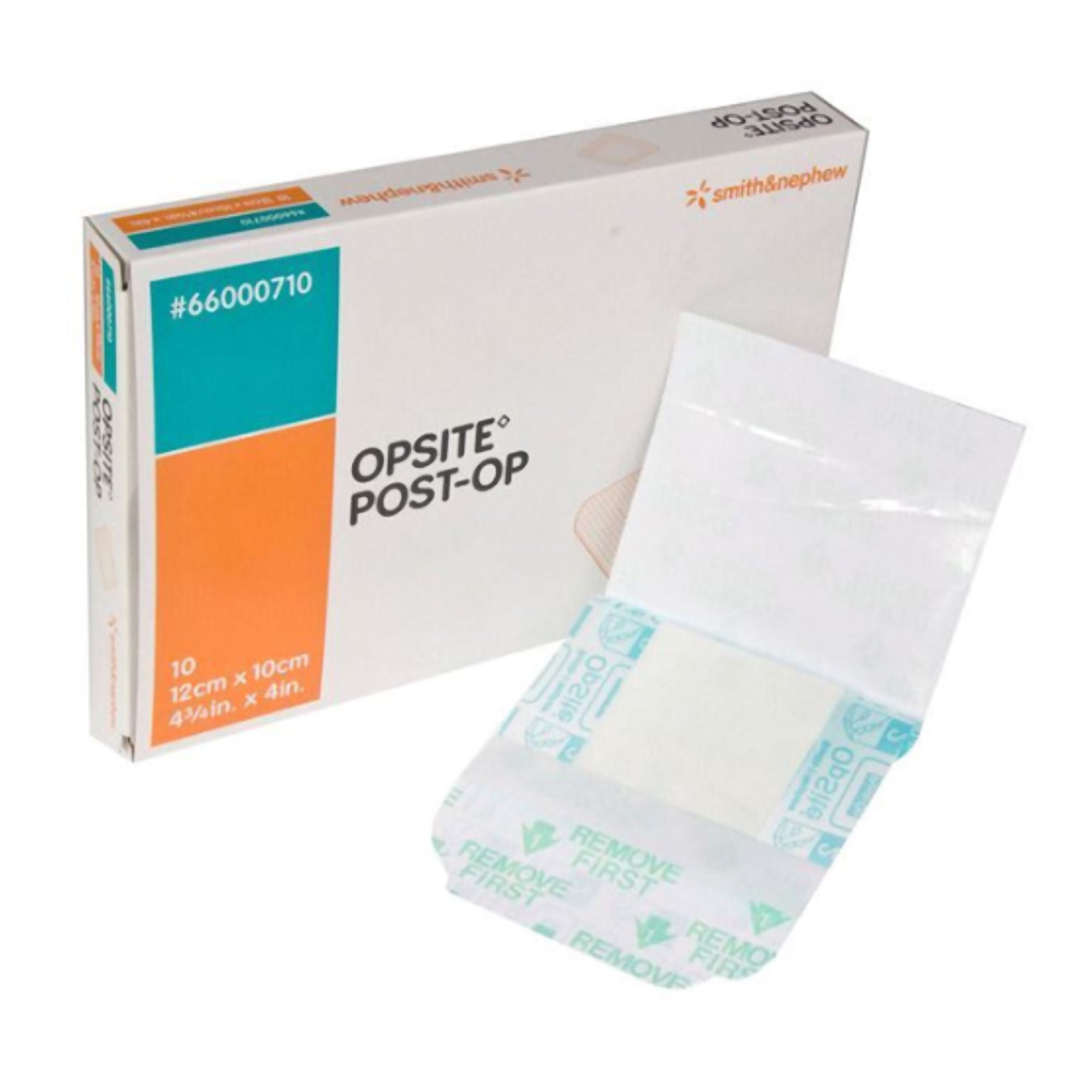 OpSite Post Op Transparent Film Dressing with Pad, 4¾ x 4 Inch