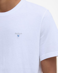 Tartan Sports T-Shirt Classic White