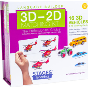 Language Builder&reg; 3D-2D Matching Vehicles Kit