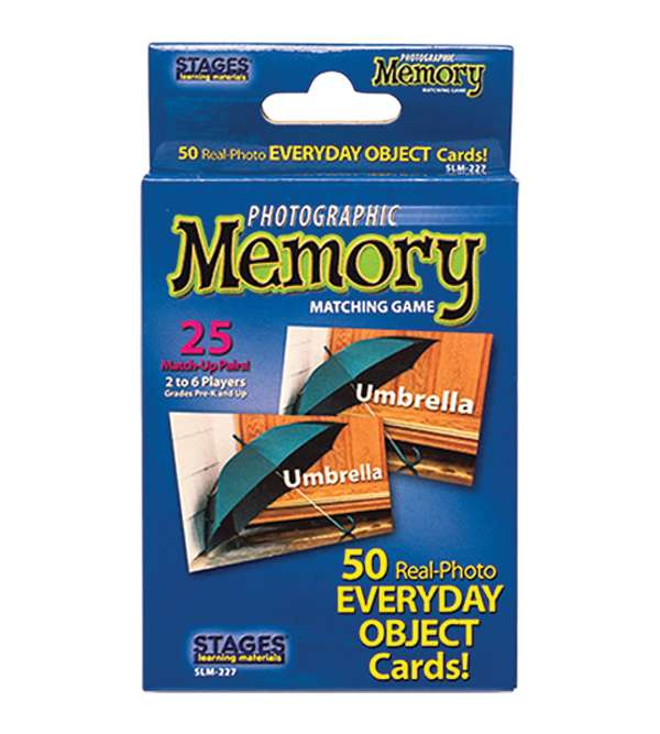 Photographic Memory Matching Game, Everyday Objects