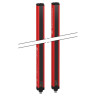 Telemecanique Preventa XU Series Type 4 Safety Light Curtain 24V dc 2A 14 mm Resolution Red 460 mm Height Protected