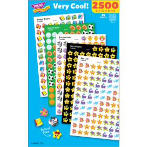 Very Cool! superShapes Stickers Variety Pack, 2500 ct