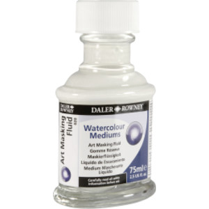 Aquafine Masking Fluid Watercolor Medium, 75 mL