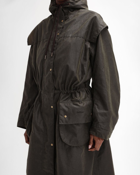 Barbour The Edit by Alexa Liam Waxed Parka