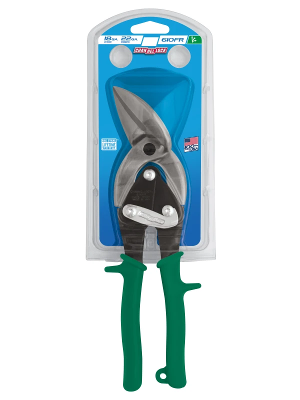 610FR 10-inch Offset Right Aviation Snip