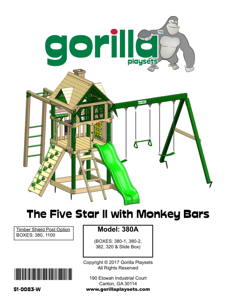 gorilla five star ii space saver