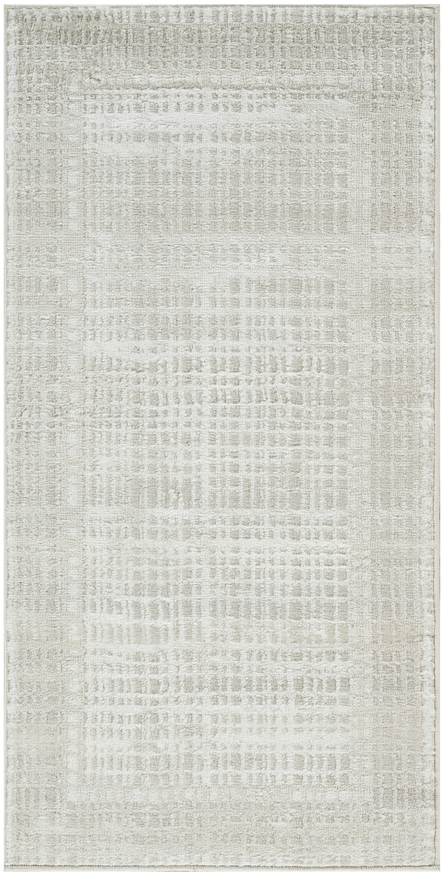 Nourison Dekor 2' x 4' Beige Modern Indoor Rug