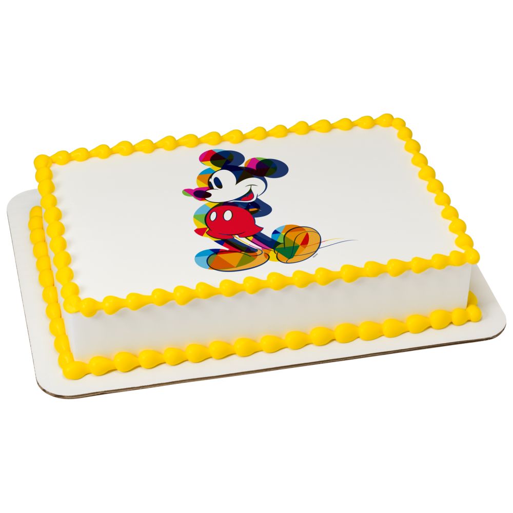 Image Cake Mickey Mouse One Of A Kind Colorful